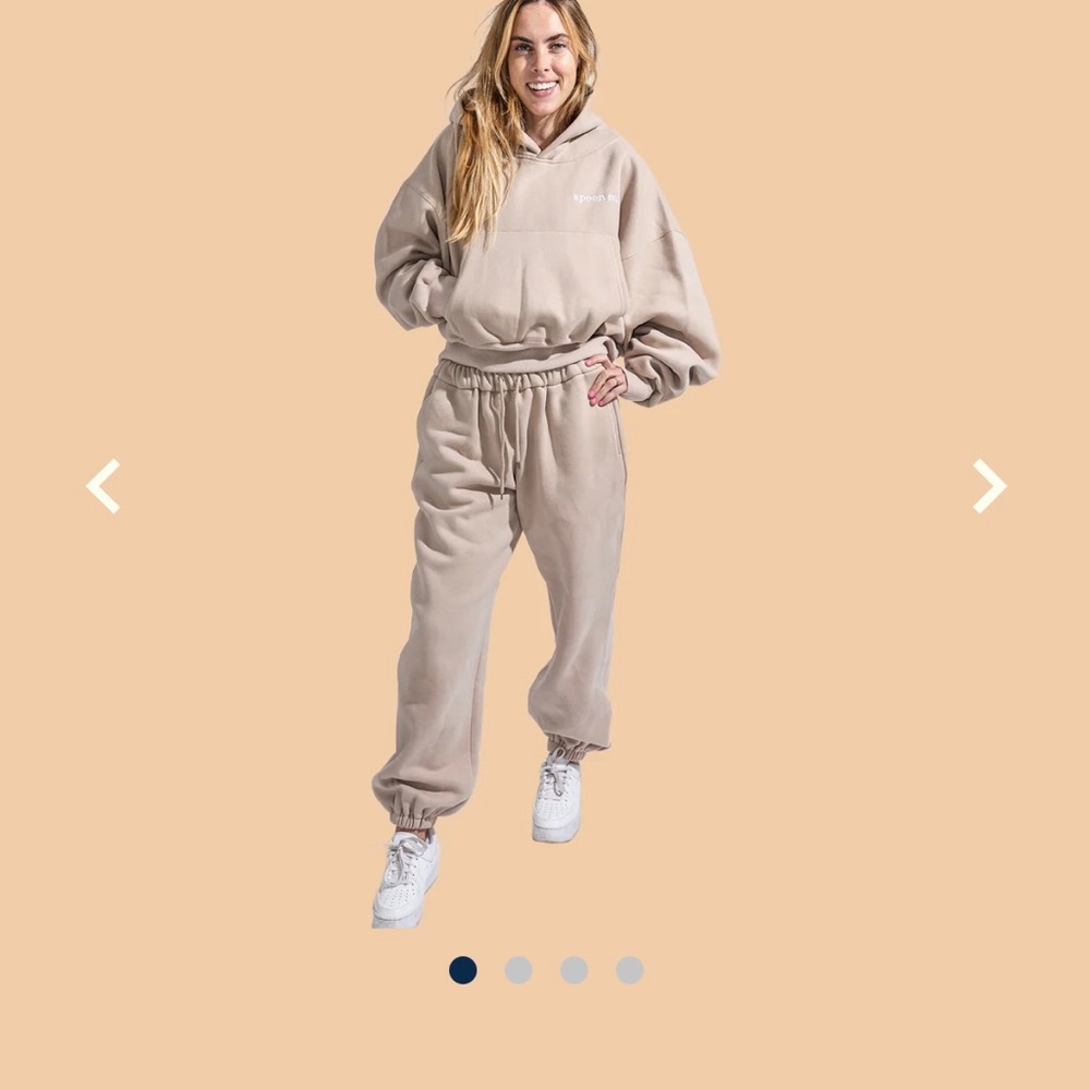 Cozy Beige Hoodie and Joggers Set